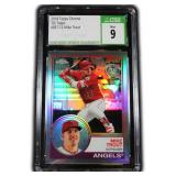 2018 Topps Chrome Mike Trout CSG 9