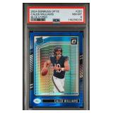 2024 DONRUSS OPTIC #201 CALEB WILLIAMS BLUE HYPER