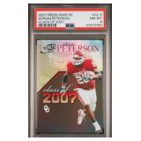 Pop 1/8 ADRIAN PETERSON CLASS OF 2007 (RC) PSA 8
