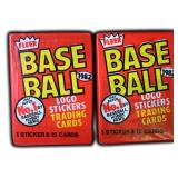 (2) Unopened 1982 Fleer Baseball Packs