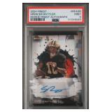 SIGNED 2024 FINEST SPENCER RATTLER (RC) PSA 9