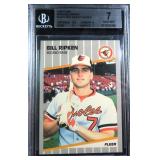 1989 Fleer Billy Ripken Black Box on Bat Beckett 7