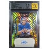 #6/10 SIGNED (RC) Prizm Gold Tommy Devito Beckett