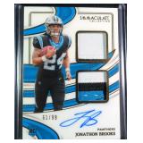 RPA! #61/99 Jonathon Brooks Signed Materials (RC)