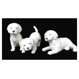 Three (3) Vintage Lenox Puppies