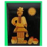 Vintage USSR made Wooden Art