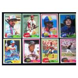 Eight (8) Vintage Signed Baseball Cards