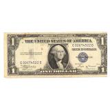 1935 B $1 Silver Certificate
