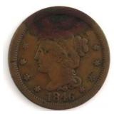 1846 Large Cent