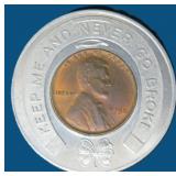 1950 REXALL Drugs Lucky Penny