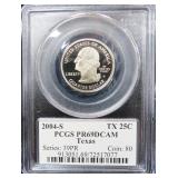 2004-S Texas Quarter PCGS PR69dCAM
