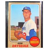 1968 Topps - Don Drysdale #145