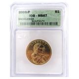 2003-P Sacagawea Dollar ICG MS67