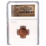 2009 Lincoln Cent, Birth & Childhoold BU FDOI