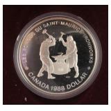 $30.13 Melt Value:  Canada Dollar KM# 161 1988