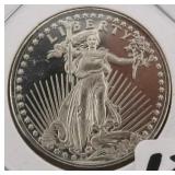 Half Ounce .995 Fine Nickel Bullion Round