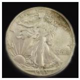 1943-D Silver Walking Half Dollar, $29.06 Melt