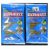 TWO (2) 1996 Bazooka Unopened Packs