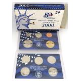 2000 U.S. Proof Set with State Quarters