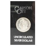 1883 Carson City Morgan Dollar, GSA Holder