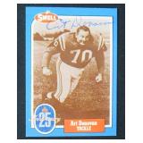 Art Donovan SIGNED Football Card, JSA COA
