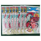 Seven (7) Boarded and Bagged X-Factor #103