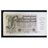 1923 Germany Hyper-Inflation Note, 500 Million