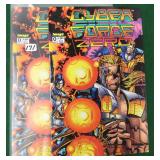 Five (5) Cyber Force Zero Image #1 Sept. 1993