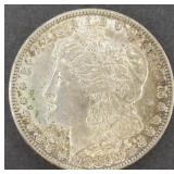 $72.98 Melt Value: 1886-S Silver Morgan Dollar
