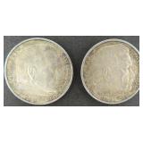 $75.84 Melt Value: TWO (2) Silver Germany 1936