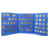 Partial Jefferson Nickel Album