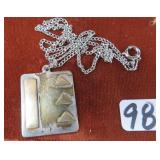 8 Grams Sterling Silver Necklace