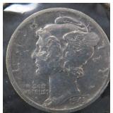 1943 Silver Mercury Dime, $6.82 Melt 1-19-26