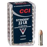 CCI Stinger .22 LR 32gr 50rds  #0050
