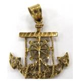 2.3 Grams 14KT Gold Pendant/Charm