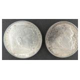 $75.84 Melt Value: TWO (2) Silver Germany 1936