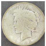 $72.98 Melt 1-19-26: 1922-D Silver Peace Dollar