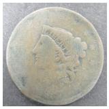 1837 Large Cent