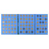 Partial Lincoln Cent Album