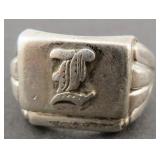 11 Grams Sterling Silver Ring, Estate Find