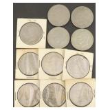 Eleven (11) Bicentennial IKE Dollars