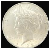 $72.98 Melt Value: 1922-D Silver Peace Dollar