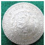 1957 Mexico Un Peso, Melt Value: $4.83 (1/20/2026)