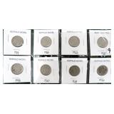Buffalo Nickels, Date Range 1919-1936