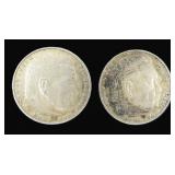 $75.84 Melt Value: TWO (2) Silver Germany 1936