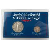 $40.98 MELT VALUE: Silver Coinage half and dime