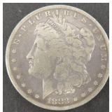 $72.98 Melt Value: 1883 Silver Morgan Dollar