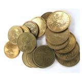 Sixteen (16) Sacagawea $1 Coins
