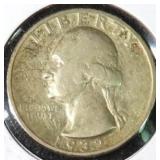 KEY DATE! 1932-S Silver Washington Quarter, $15.22
