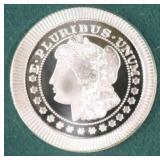 One Ounce .999 Fine Silver Bullion Round